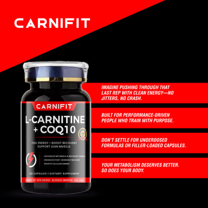 L-Carnitine 1000mg & CoQ10 200mg