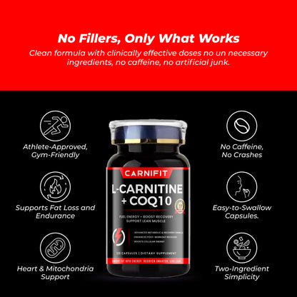 L-Carnitine 1000mg & CoQ10 200mg