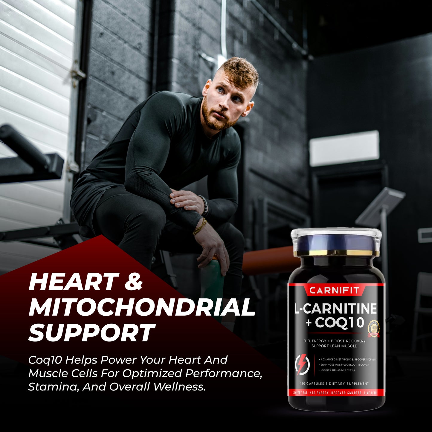 L-Carnitine 1000mg & CoQ10 200mg